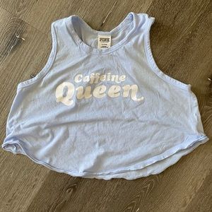 PINK Cropped Tank Top